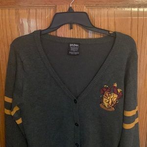 Authentic Harry Potter Button Up Cardigan- Gryffindor